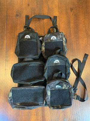 Large MOLLE Panel - Velcro Backed