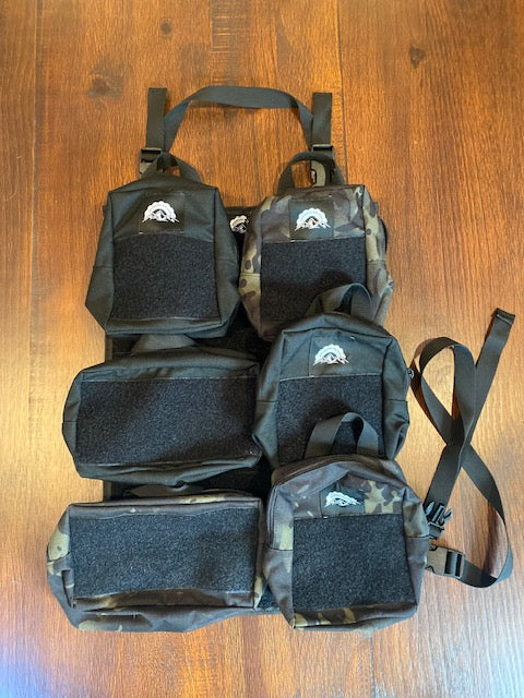 Large MOLLE Panel - Velcro Backed - Adventure Rig Gear
